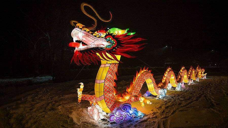 Фестиваль волшебных китайских фонарей сокольники